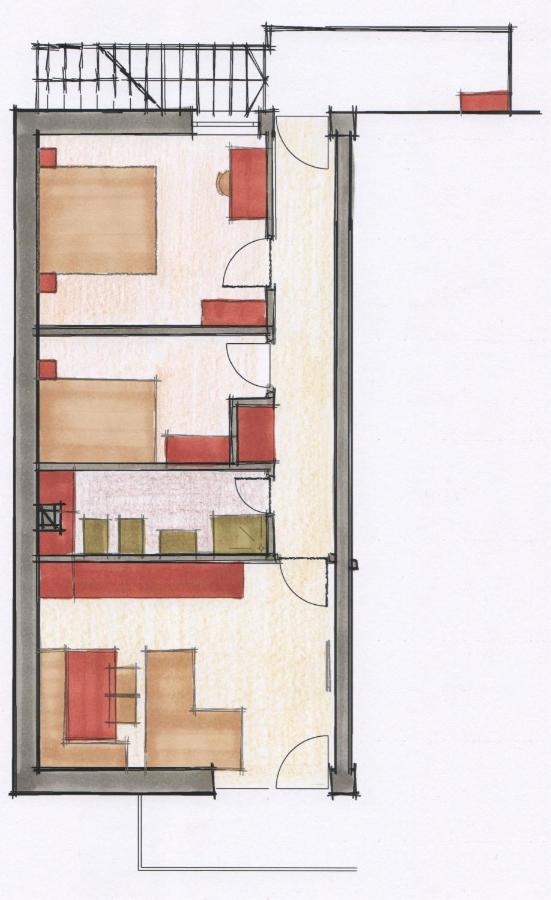 Haus Kargruber Apartment Santa Maddalena in Casies Exterior photo
